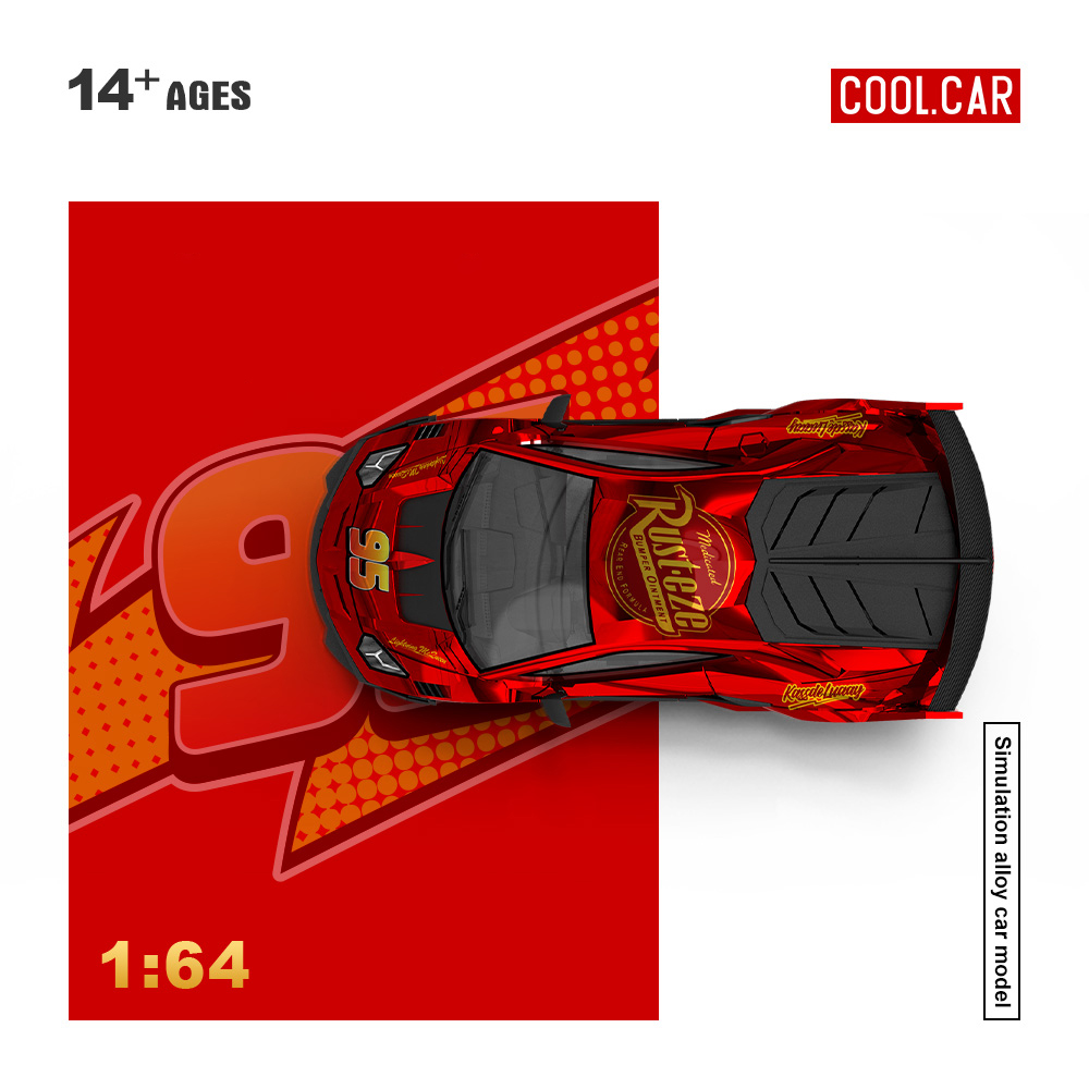 Die Cast Car 1 64 - Mobil Keren 1:64 GT EVO Lightning