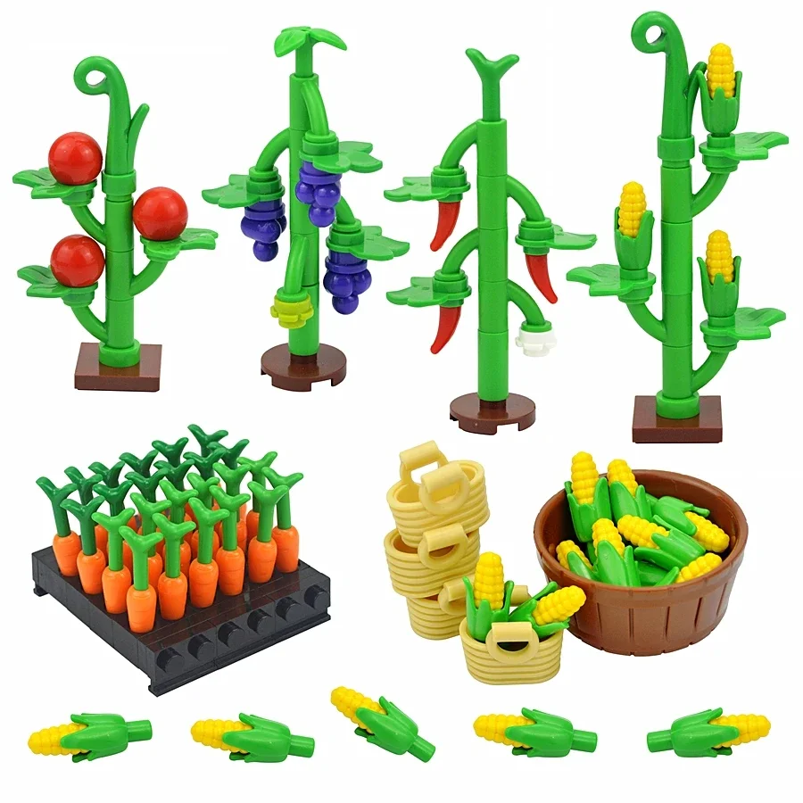 Lego Set City - MOC Kebun Pertanian Batu Bata Jagung