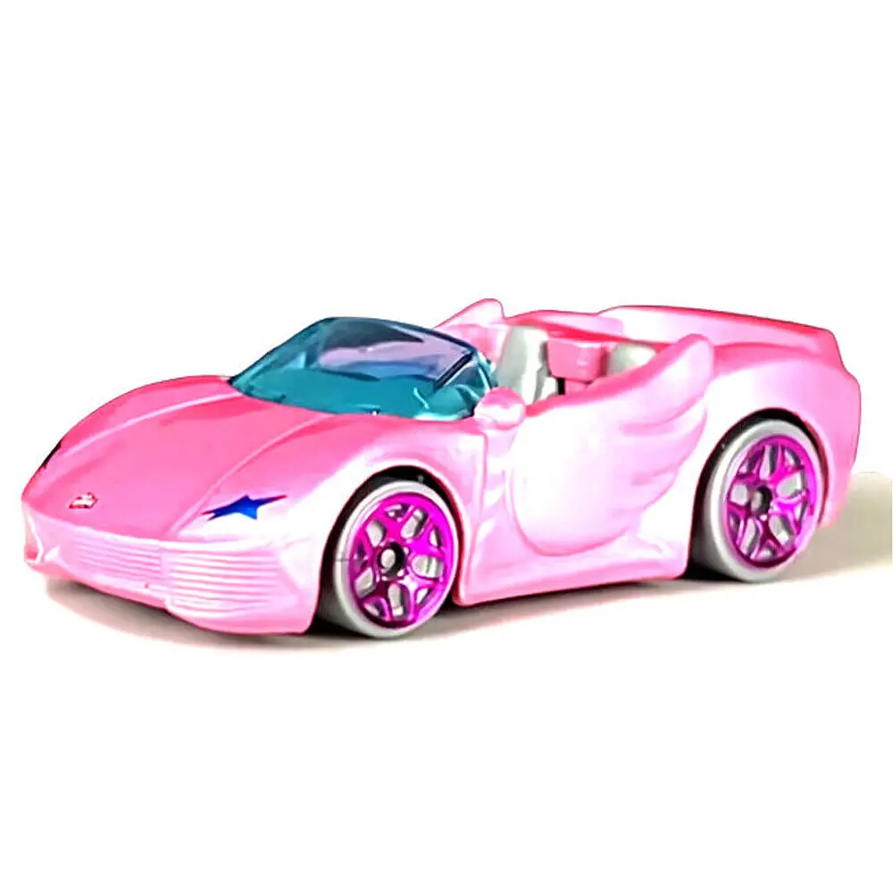 Mattel Toy Hot Wheels - Hot Wheels Pink Barbie Ekstra-anak Model