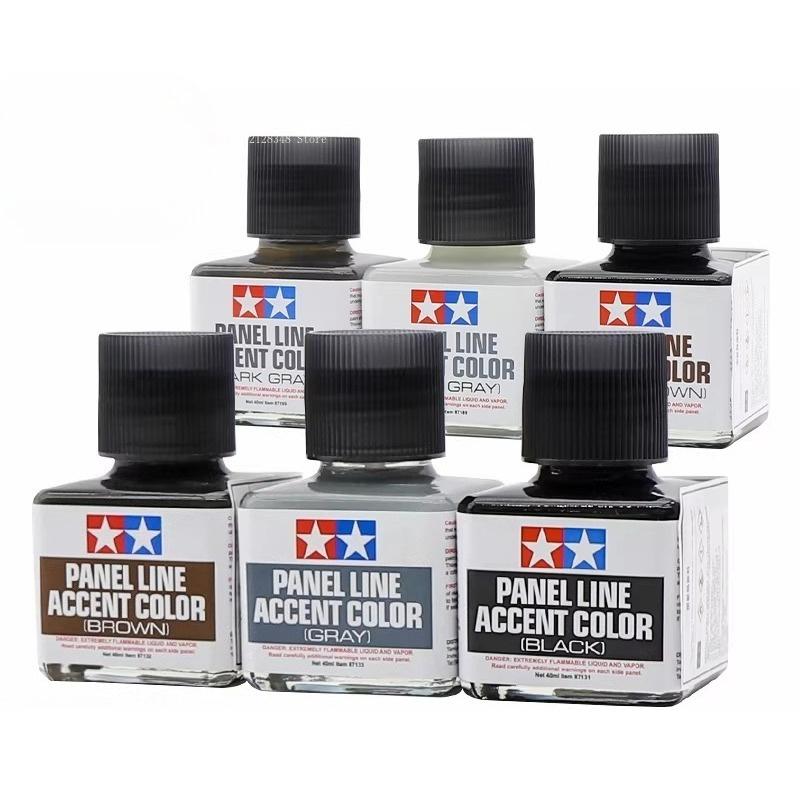 Panel Line Accent Color 40ml C - Tamiya Model Paint Set ulasan dan harga