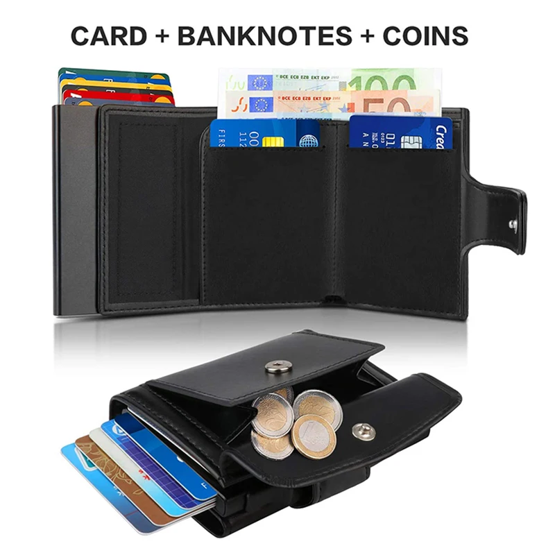 Dompet Kartu Bisnis Logam Anti - Card Top Loader ulasan dan harga