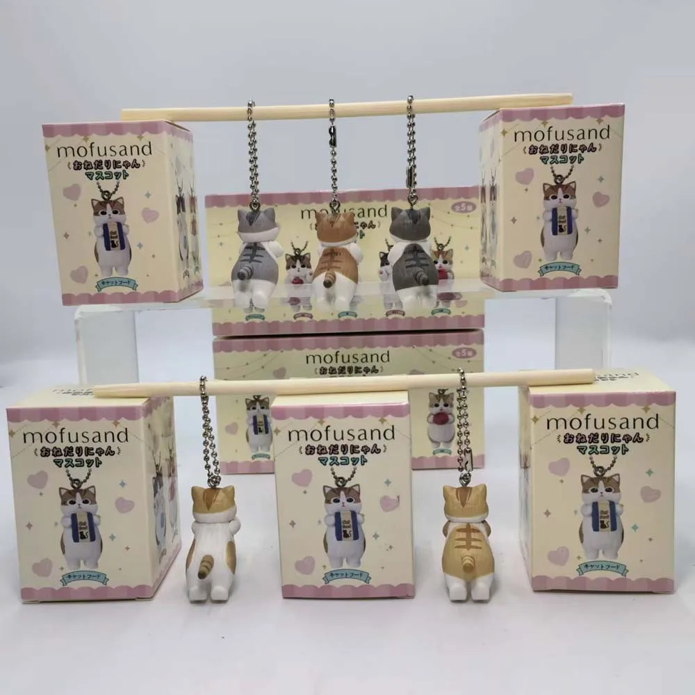 Gantungan Kunci Kucing Mofusan - Action Figure Stand ulasan dan harga