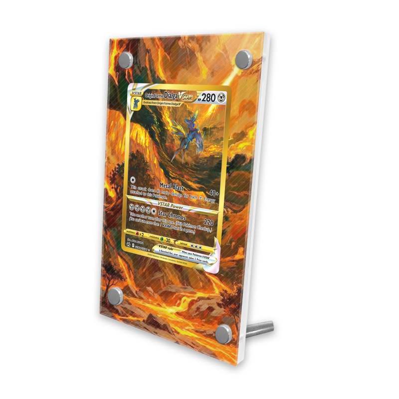 Display Seni Anime Pokemon Dia - Display Case Acrylic ulasan dan harga