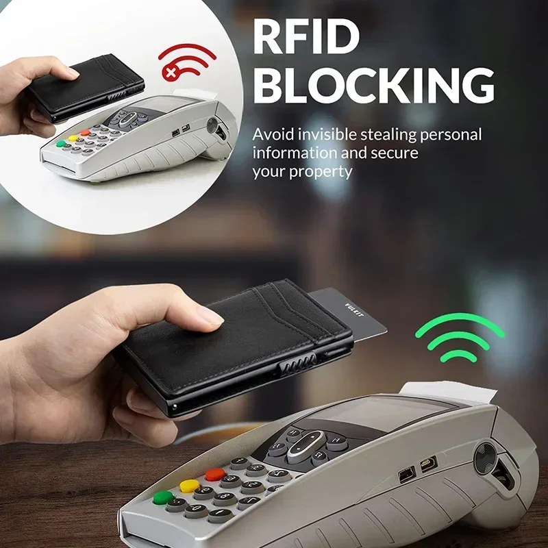 Dompet Minimalis Pria Mewah, T - Card Top Loader ulasan dan harga
