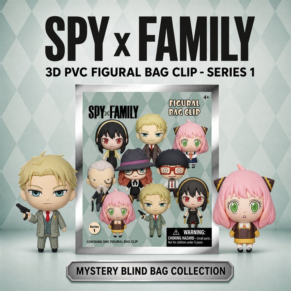 Spy x Family Gantungan Kunci K - Mystery Box Blind Bag ulasan dan harga