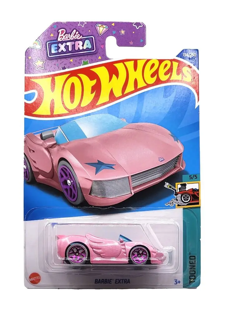 Hot Wheels Pink Barbie Ekstra- - Mattel Toy Hot Wheels ulasan dan harga