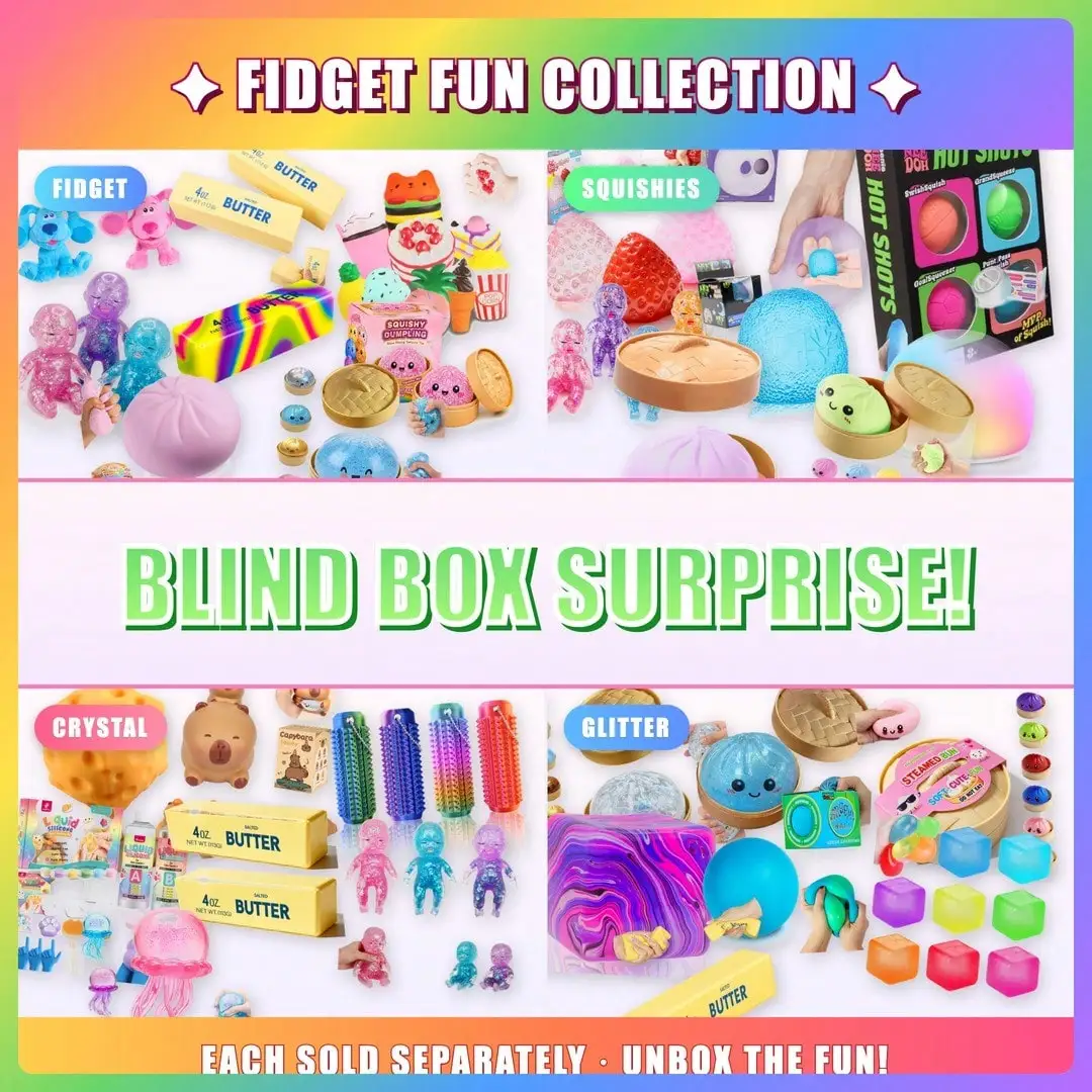 Rainbow Mystery Squish Blind B - Mystery Box Blind Bag ulasan dan harga