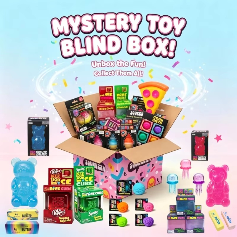 2026 Hot Cute Cube & Ocean Squ - Mystery Box Blind Bag ulasan dan harga