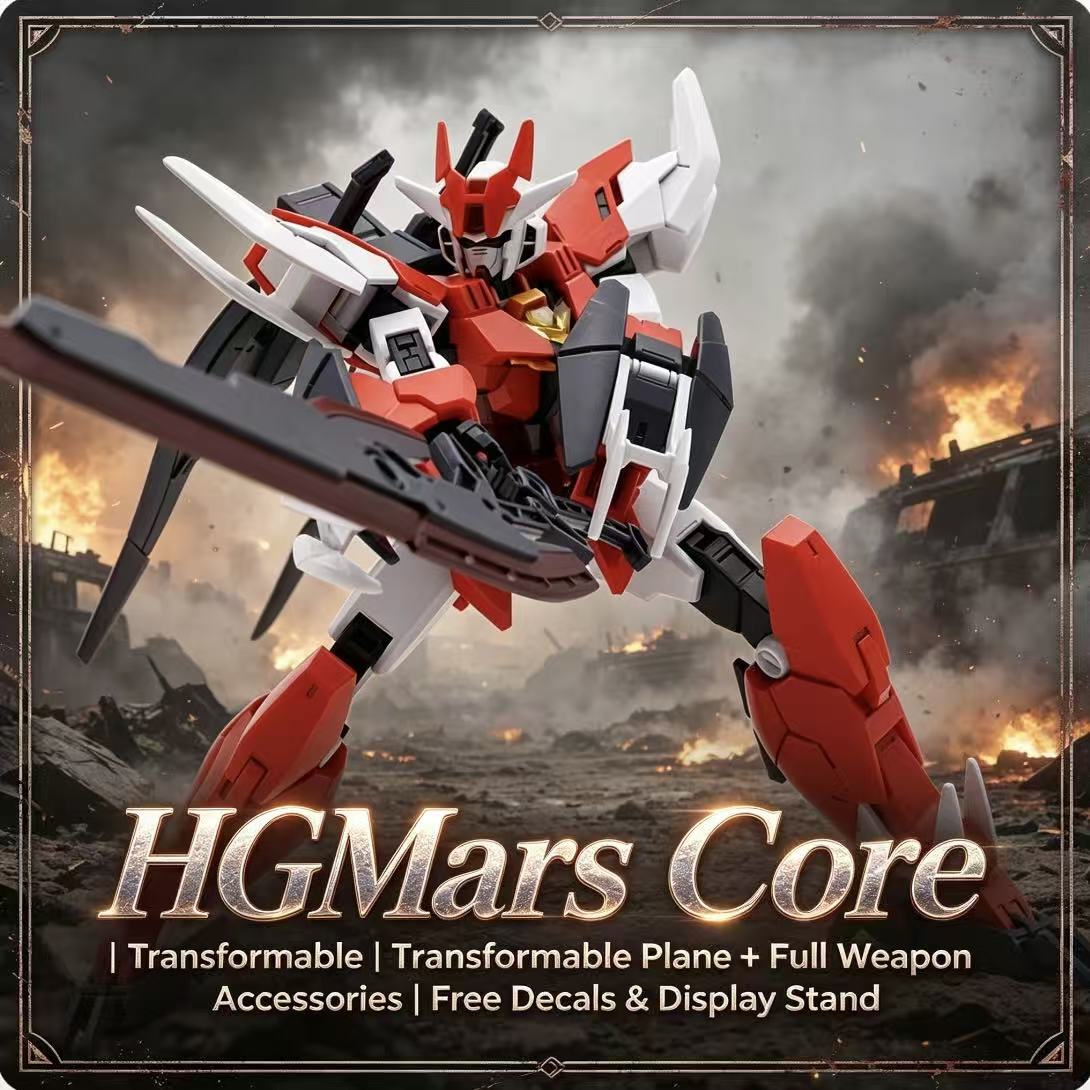 008A HG 1/144 Mars Core Warrio - Bandai Model Gundam Hg ulasan dan harga